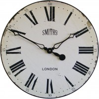 Smiths Clock with Large White Face – 50cm - No Case